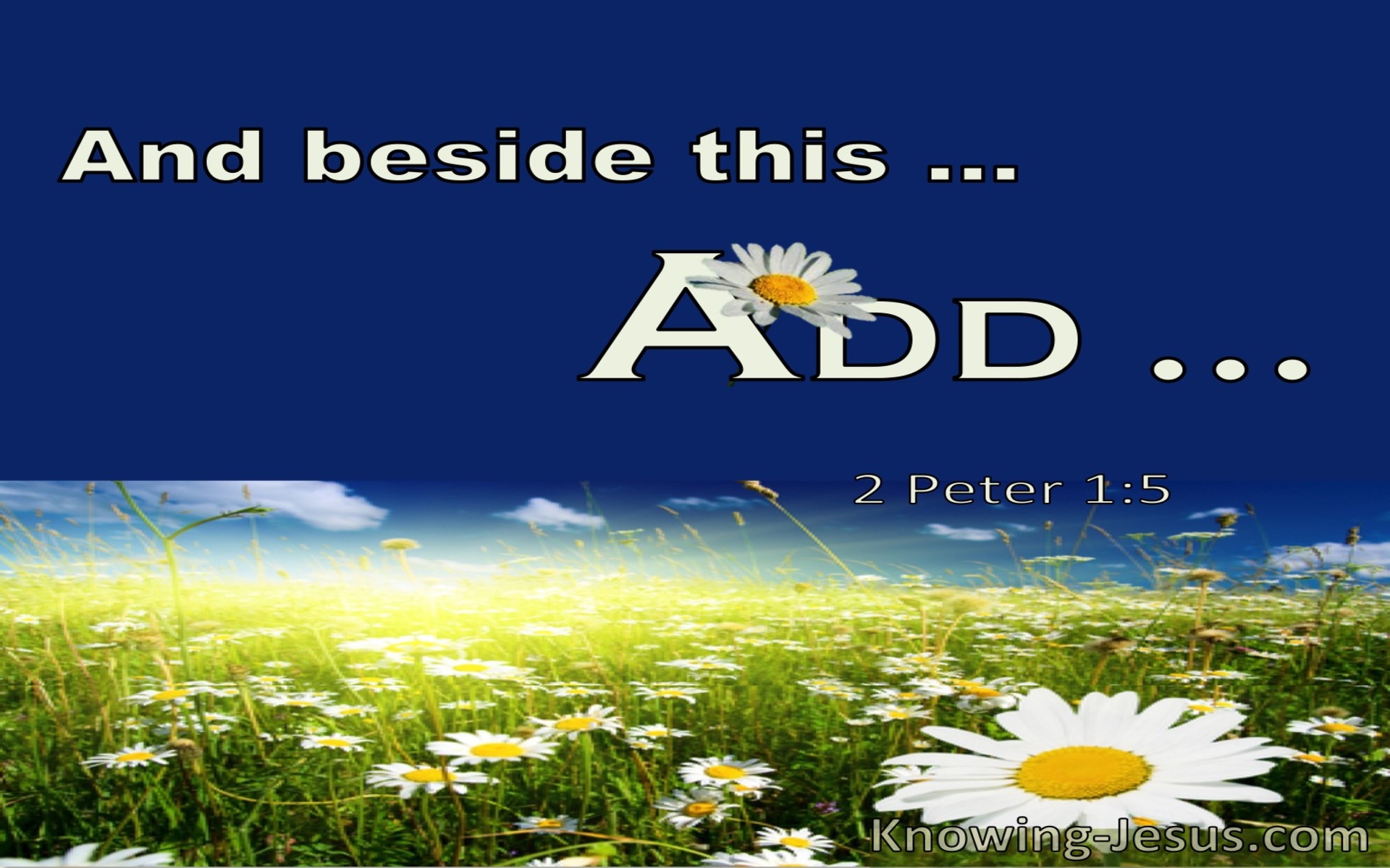 2 Peter 1:5 And Beside This Add (utmost)06:15